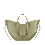 Polène Cyme in Linden Cyme in Linden - Totes & Top-Handle Bags - Parisian Luxury Leather Bag at Luxury Shoes 