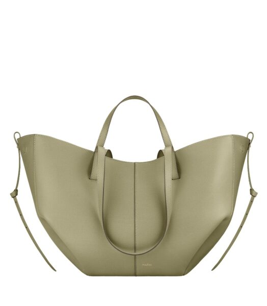 Polène Cyme in Linden Cyme in Linden - Totes & Top-Handle Bags - Parisian Luxury Leather Bag at Luxury Shoes 