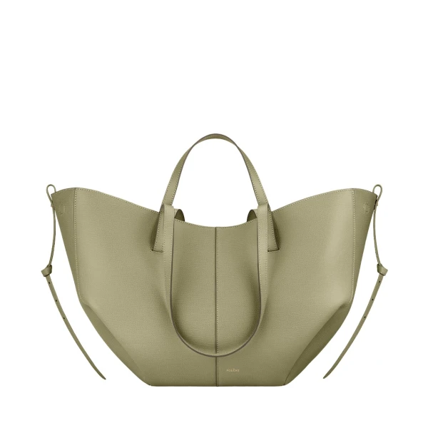 Polène Cyme in Linden Cyme in Linden - Totes & Top-Handle Bags - Parisian Luxury Leather Bag at Luxury Shoes 