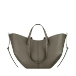 Polène Cyme in Smoky Green Cyme in Smoky Green - Totes & Top-Handle Bags - Parisian Luxury Leather Bag at Luxury Shoes 