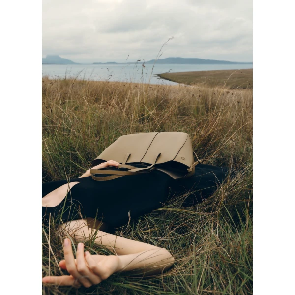Polène Cyme in Smoky Olive Cyme in Smoky Olive - Totes & Top-Handle Bags - Parisian Luxury Leather Bag at Luxury Shoes 
