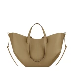 Polène Cyme in Smoky Olive Cyme in Smoky Olive - Totes & Top-Handle Bags - Parisian Luxury Leather Bag at Luxury Shoes 