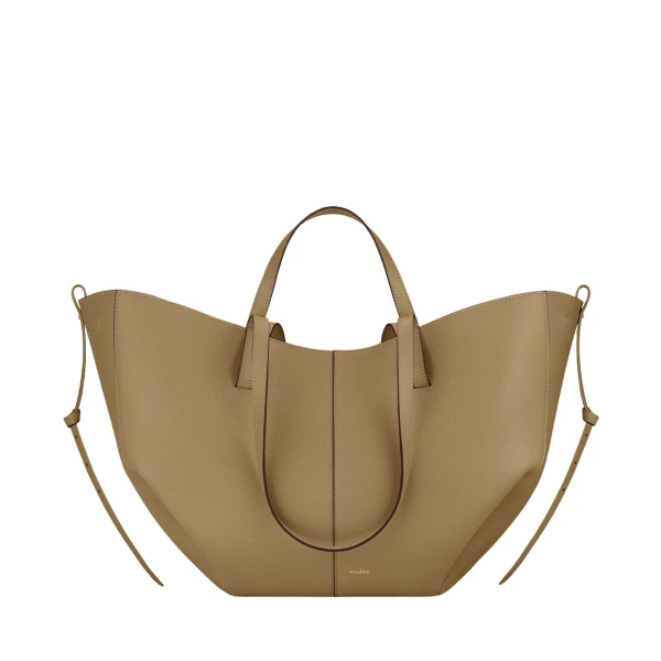 Polène Cyme in Smoky Olive Cyme in Smoky Olive - Totes & Top-Handle Bags - Parisian Luxury Leather Bag at Luxury Shoes 