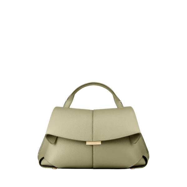 Polène Mokki Mini in Linden Mokki Mini in Linden - Mini Bags - Parisian Luxury Leather Bag at Luxury Shoes 