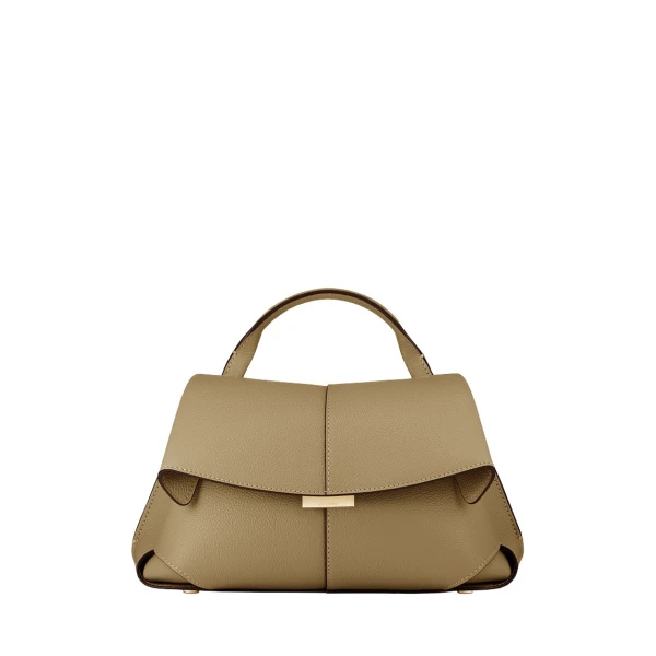 Polène Mokki Mini in Smoky Olive Mokki Mini in Smoky Olive - Mini Bags - Parisian Luxury Leather Bag at Luxury Shoes 