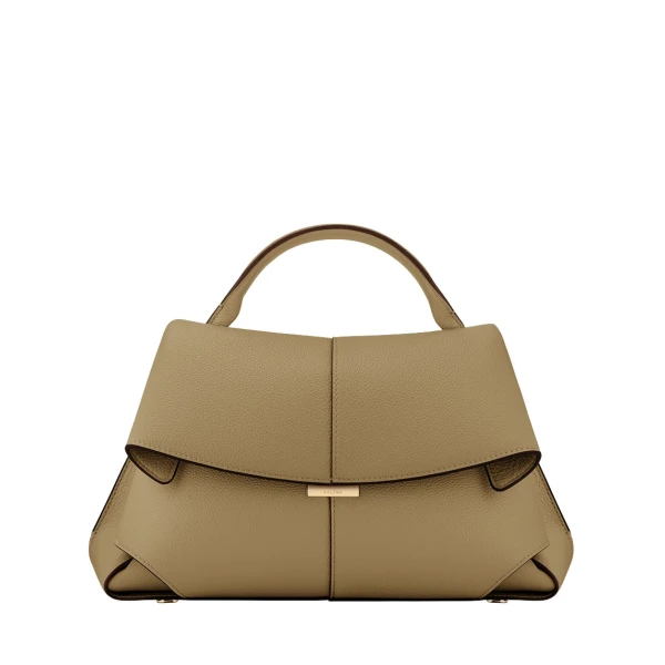 Polène Mokki in Smoky Olive Mokki in Smoky Olive - Shoulder & Crossbody Bags - Parisian Luxury Leather Bag at Luxury Shoes 