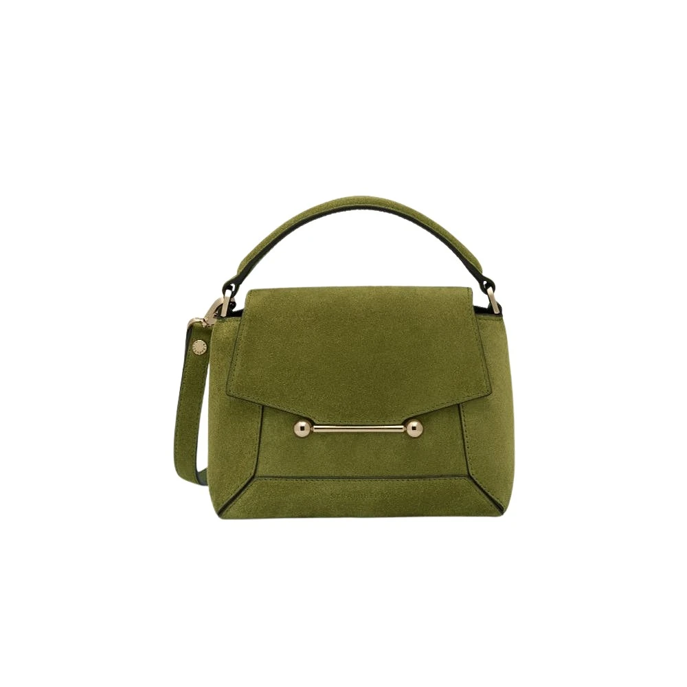 Green-Mosaic-Nano-in-Lime-and-Khaki52403_nobg Strathberry Mosaic Nano mini bag