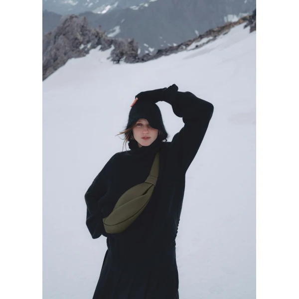 Polène Neyu in Smoky Green Neyu in Smoky Green - Shoulder & Crossbody Bags - Parisian Luxury Leather Bag at Luxury Shoes 