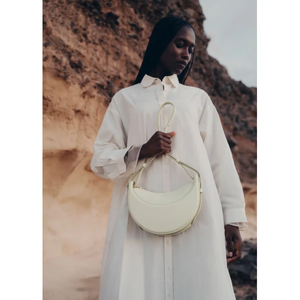 Polène Numéro Dix in Aloe Numéro Dix in Aloe - Shoulder & Crossbody Bags - Parisian Luxury Leather Bag at Luxury Shoes 
