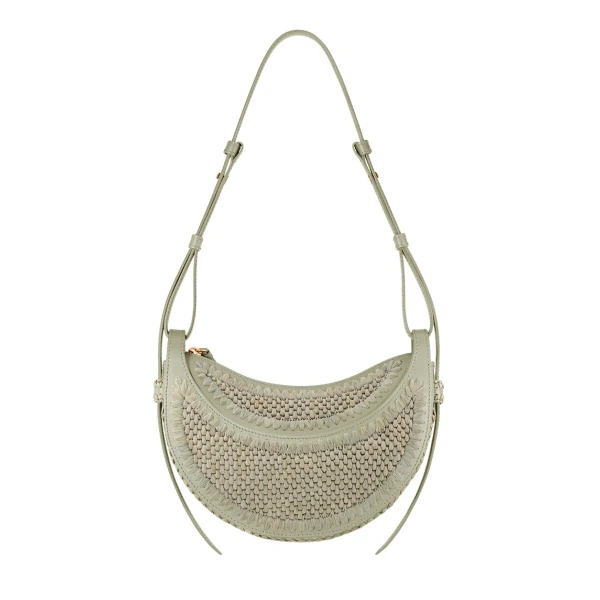 Polène Numéro Dix in Laurel Numéro Dix in Laurel - Shoulder & Crossbody Bags - Parisian Luxury Leather Bag at Luxury Shoes 