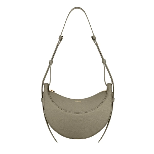 Polène Numéro Dix in Olive Numéro Dix in Olive - Shoulder & Crossbody Bags - Parisian Luxury Leather Bag at Luxury Shoes 