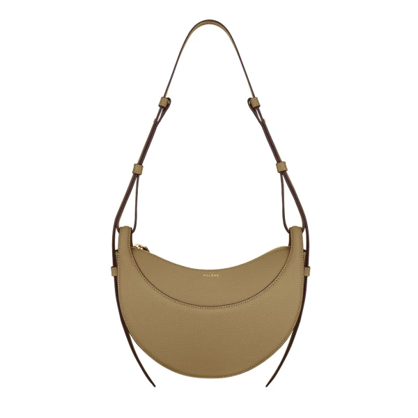 Polène Numéro Dix in Smoky Olive Numéro Dix in Smoky Olive - Shoulder & Crossbody Bags - Parisian Luxury Leather Bag at Luxury Shoes 
