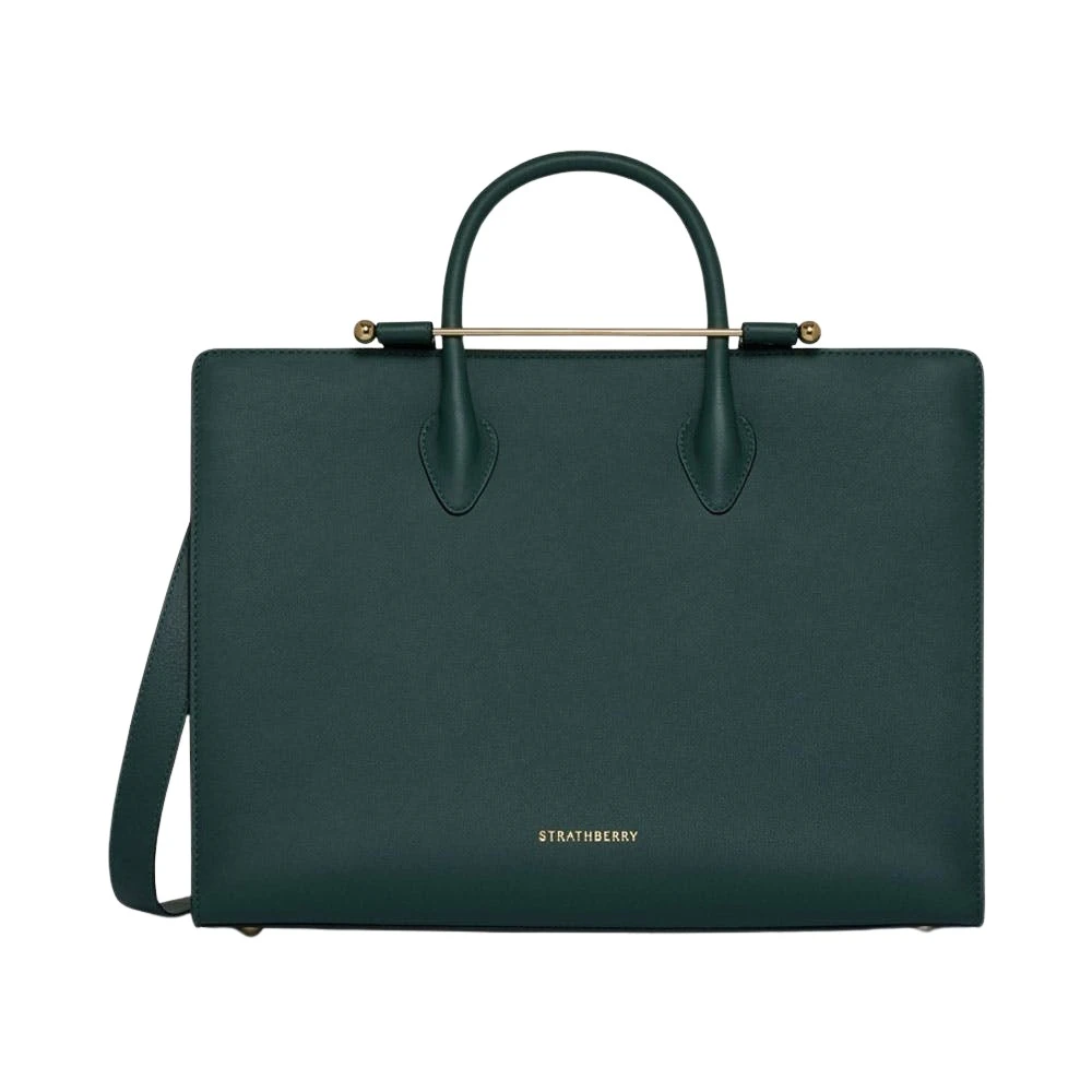 Green-Tote-in-Bottle-Green29675_nobg Strathberry Tote bag