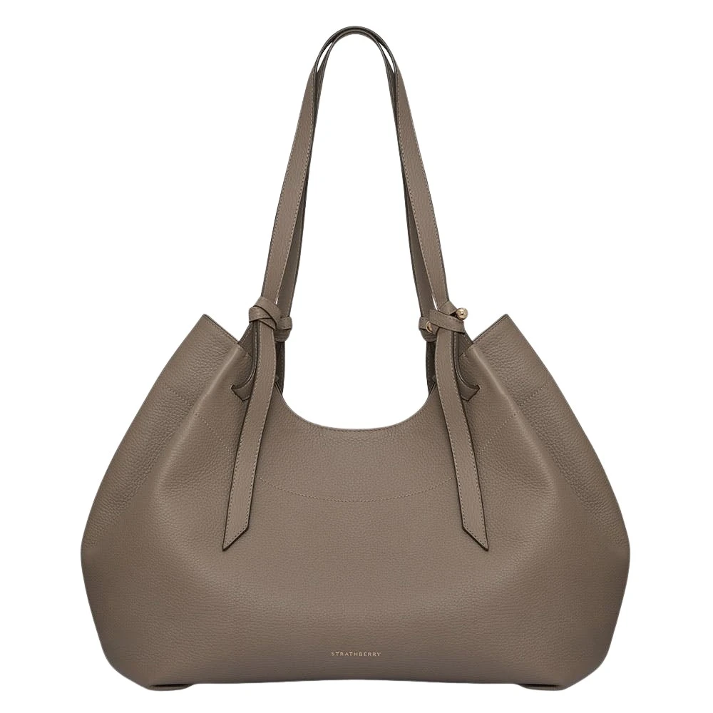 Grey-Barra-Tote-in-Taupe92085_nobg Strathberry Barra Tote bag