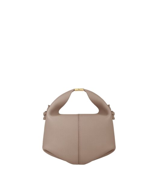 Polène Béri in Taupe Béri in Taupe - Shoulder & Crossbody Bags - Parisian Luxury Leather Bag at Luxury Shoes 