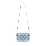 Polène Button Bow Box in Cloud Button Bow Box in Cloud - Clutch Bags - Parisian Luxury Leather Bag at Luxury Shoes 