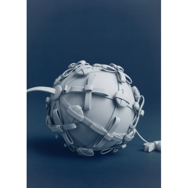 Polène Button Bow Sphere in Cloud Button Bow Sphere in Cloud - Clutch Bags - Parisian Luxury Leather Bag at Luxury Shoes 