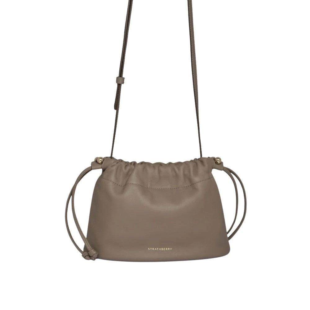 Grey-Charlotte-Drawstring-in-Taupe71235_nobg Strathberry Charlotte Drawstring bucket bag