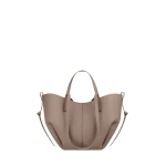 Polène Cyme Mini in Taupe Cyme Mini in Taupe - Mini Bags - Parisian Luxury Leather Bag at Luxury Shoes 