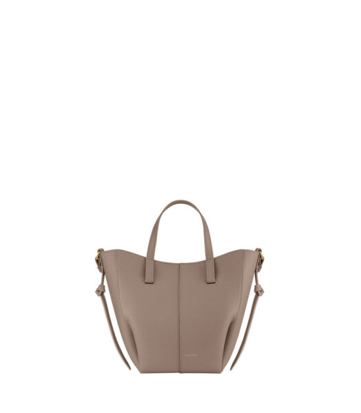 Polène Cyme Tote Nano in Taupe Cyme Tote Nano in Taupe - Mini Bags - Parisian Luxury Leather Bag at Luxury Shoes 