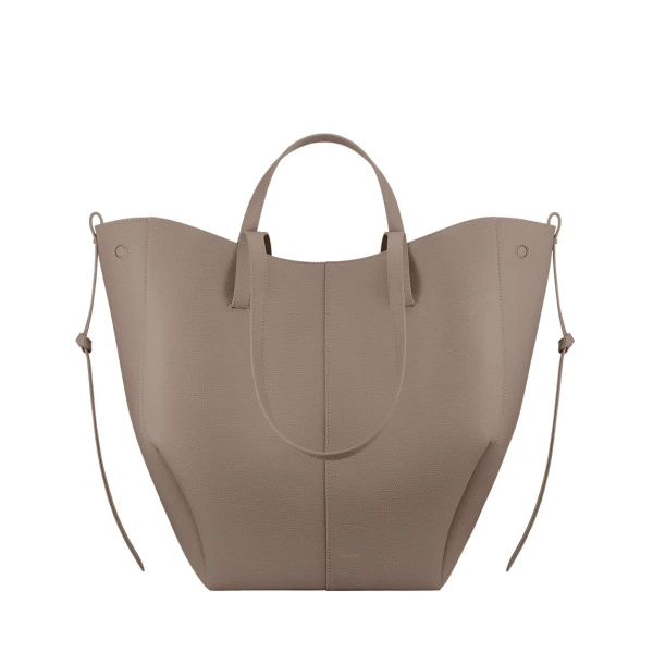 Polène Cyme Tote in Taupe Cyme Tote in Taupe - Totes & Top-Handle Bags - Parisian Luxury Leather Bag at Luxury Shoes 