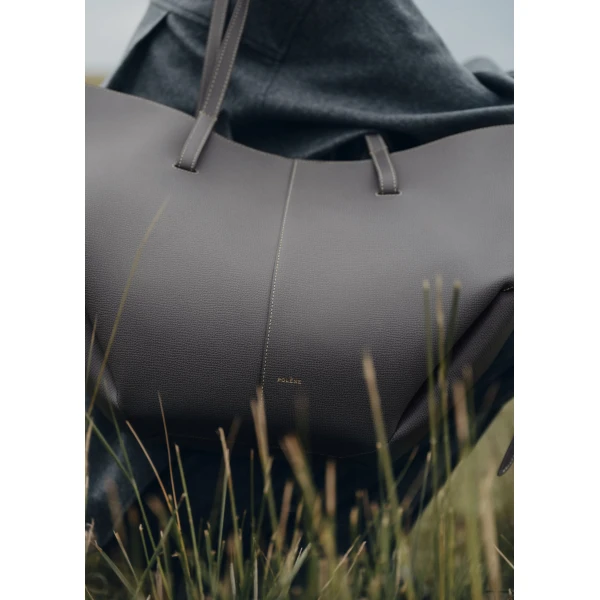 Polène Cyme in Stone Cyme in Stone - Totes & Top-Handle Bags - Parisian Luxury Leather Bag at Luxury Shoes 