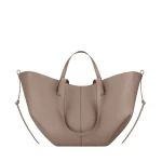 Polène Cyme in Taupe Cyme in Taupe - Totes & Top-Handle Bags - Parisian Luxury Leather Bag at Luxury Shoes 