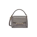 Grey-Mosaic-Nano-in-Soft-Croc-embossed-Leather-Stone-Grey80485_nobg Strathberry Mosaic Nano mini bag