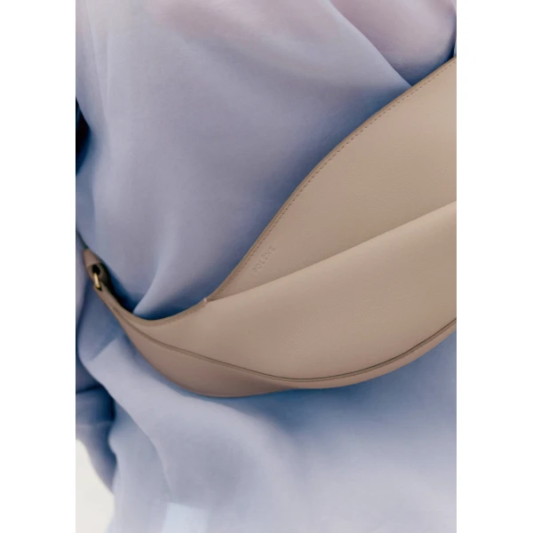 Polène Neyu in Taupe Neyu in Taupe - Shoulder & Crossbody Bags - Parisian Luxury Leather Bag at Luxury Shoes 