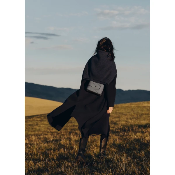 Polène Nodde in Stone Nodde in Stone - Shoulder & Crossbody Bags - Parisian Luxury Leather Bag at Luxury Shoes 