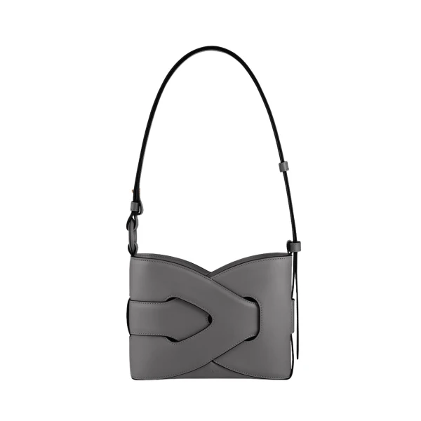 Polène Nodde in Stone Nodde in Stone - Shoulder & Crossbody Bags - Parisian Luxury Leather Bag at Luxury Shoes 