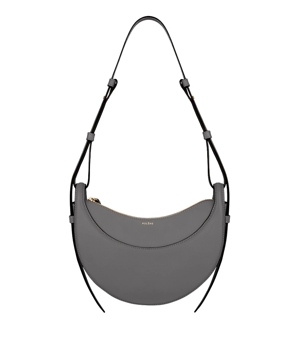Grey-Numero-Dix-in-Stone-collection-coveti47214_nobg Polène Numéro Dix in Stone Numéro Dix in Stone - Shoulder & Crossbody Bags - Parisian Luxury Leather Bag at Luxury Shoes
