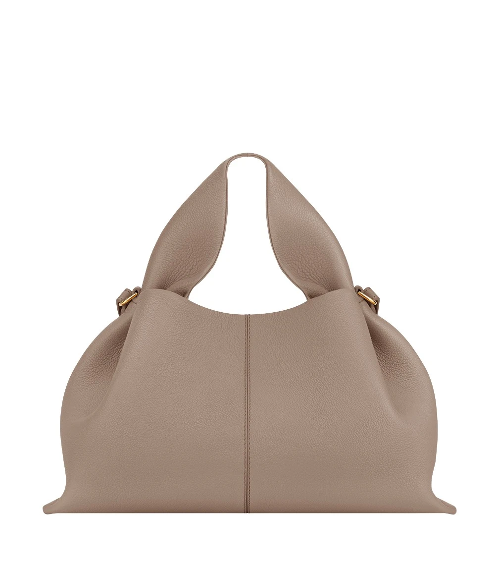 Grey-Numero-Neuf-in-Taupe-collection-coveti67477_nobg Polène Numéro Neuf in Taupe Numéro Neuf in Taupe - Shoulder & Crossbody Bags - Parisian Luxury Leather Bag at Luxury Shoes