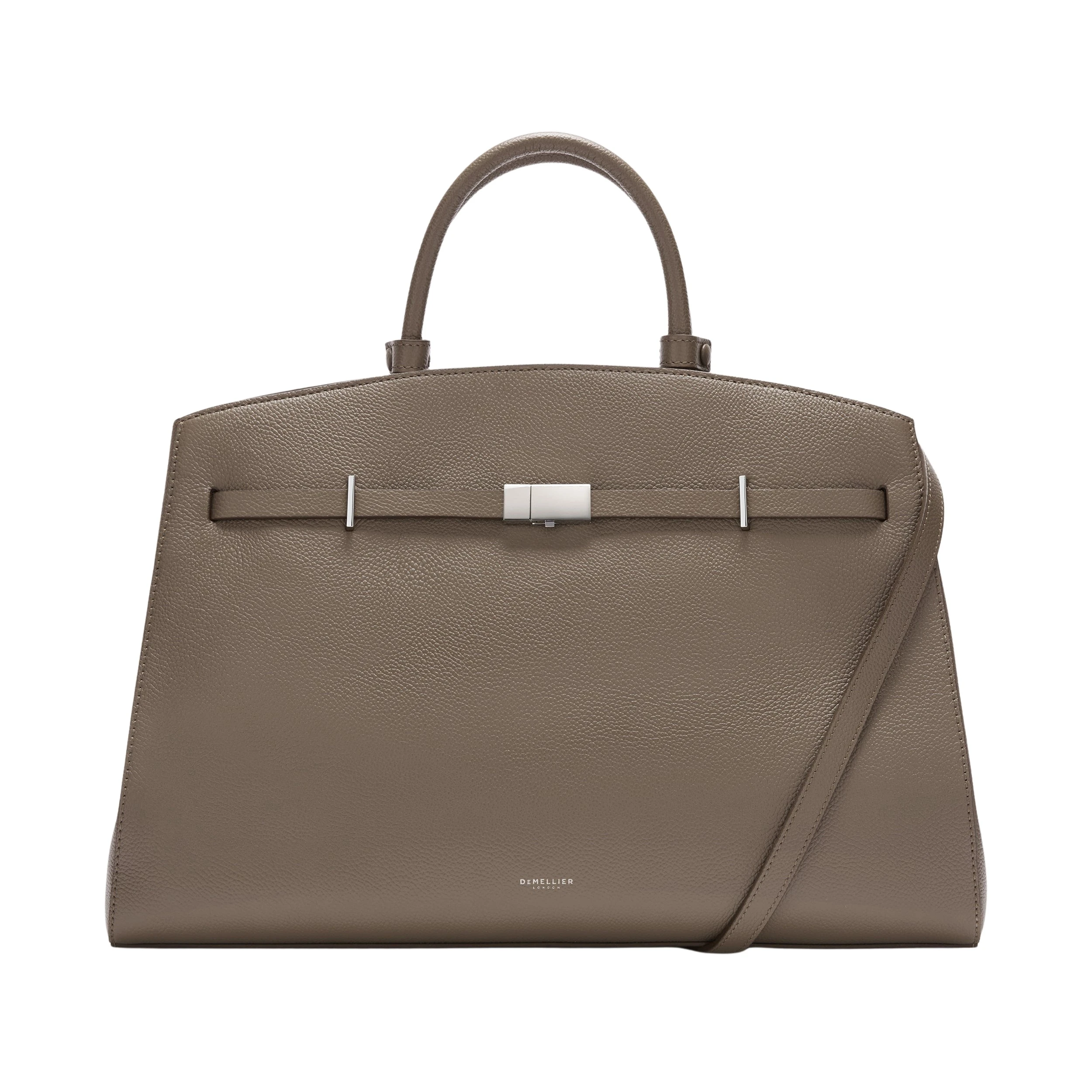 Grey-The-Hudson-in-Dark-Taupe19990_nobg DeMellier Hudson tote bag