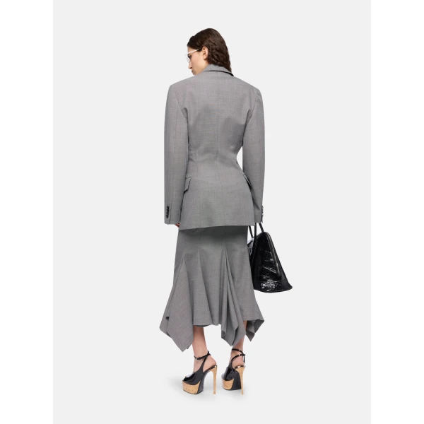 Attico grey skirt