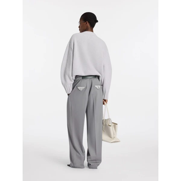 Attico grey trousers