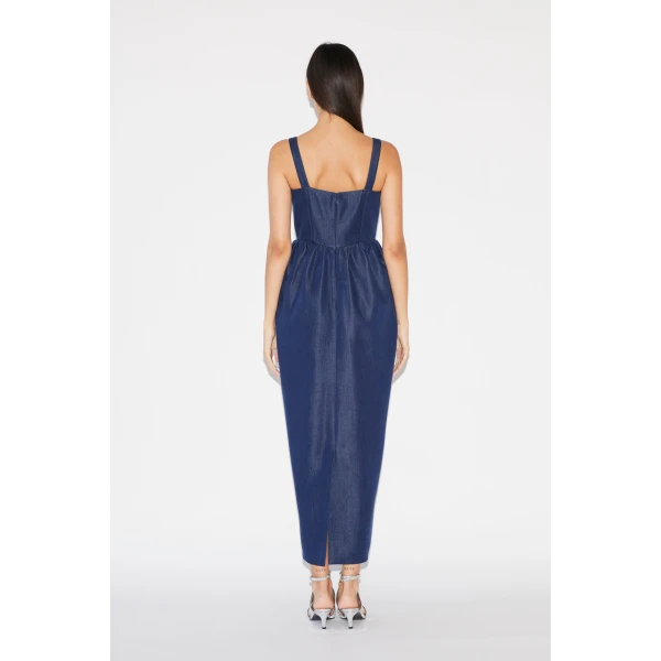blue dresses