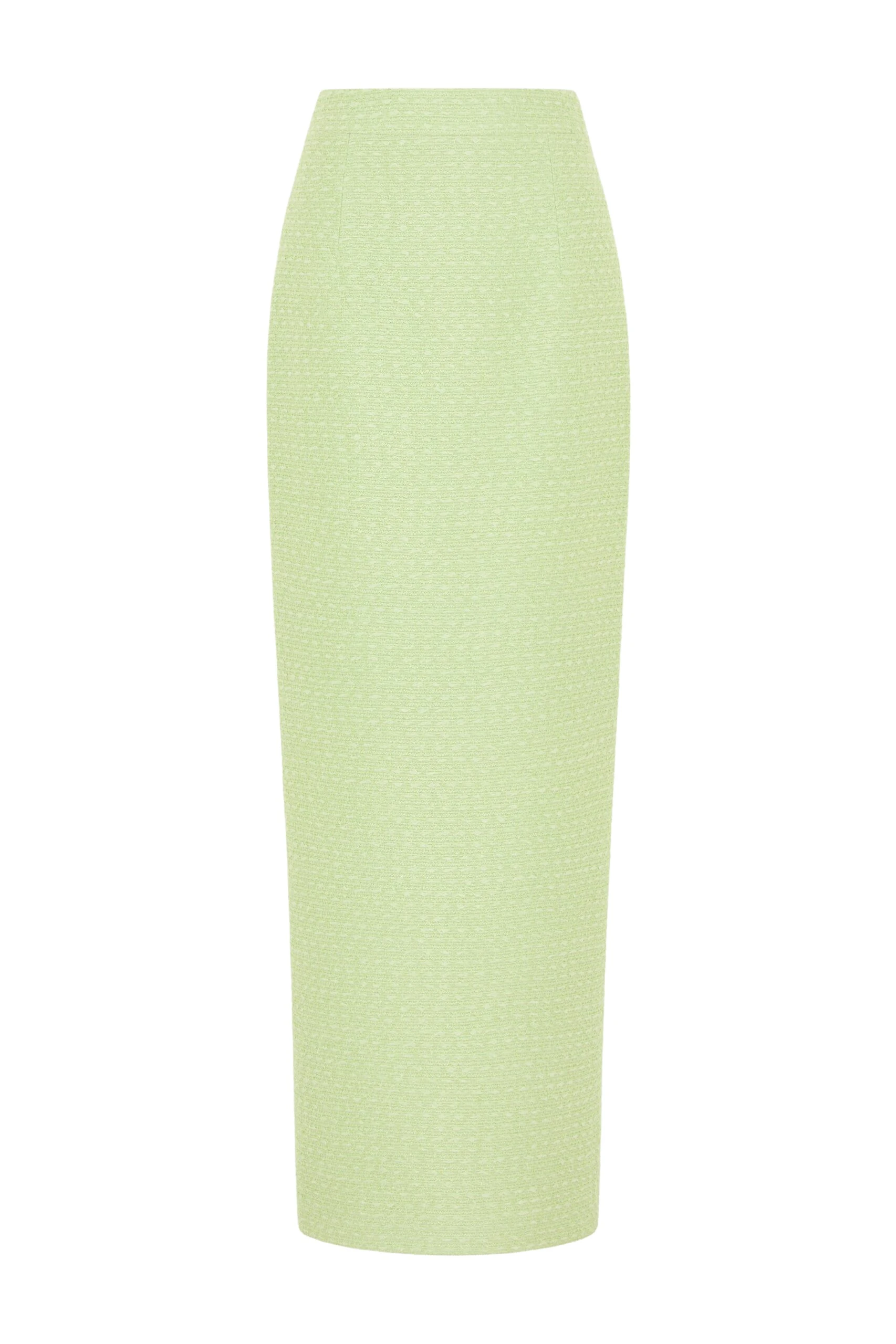 Huishan-Zhang-Vania-Skirt-in-Pale-Green-Tweed-scaled52238_nobg Huishan Zhang