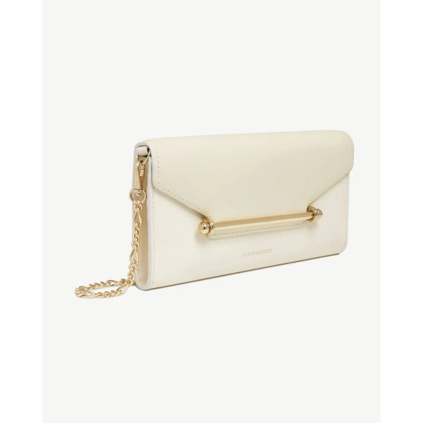 Strathberry Multrees Chain Wallet clutch bag