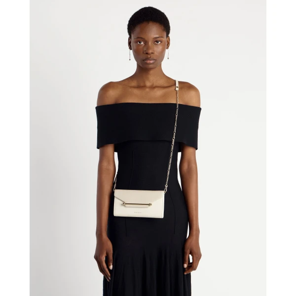 Strathberry Multrees Chain Wallet clutch bag