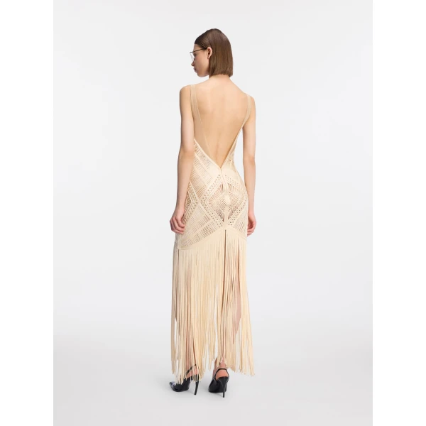Attico ivory dress