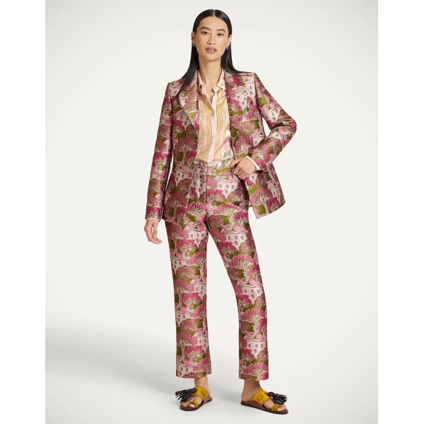 La DoubleJ 24/7 Jacket in Tulip Green - Jackets - Milanese Maximalist Fashion at Luxury Shoes 