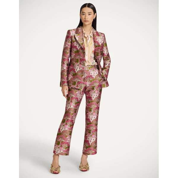 La DoubleJ 24/7 Jacket in Tulip Green - Jackets - Milanese Maximalist Fashion at Luxury Shoes 