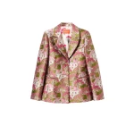 La DoubleJ 24/7 Jacket in Tulip Green - Jackets - Milanese Maximalist Fashion at Luxury Shoes 