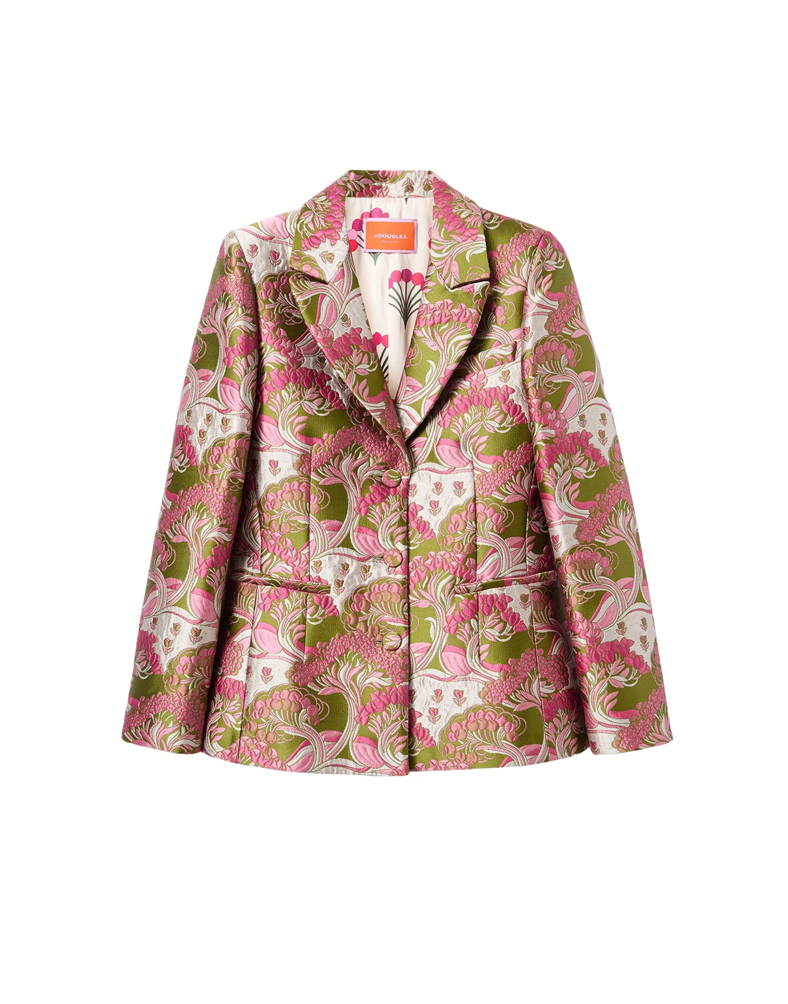 La-DoubleJ-247-Jacket-in-Tulip-Green70503_nobg La DoubleJ 24/7 Jacket in Tulip Green - Jackets - Milanese Maximalist Fashion at Luxury Shoes