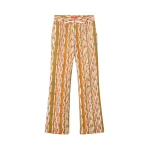 La DoubleJ 24/7 Pants in Smarties Orange - Pants - Milanese Maximalist Fashion at Luxury Shoes 