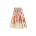 La DoubleJ Ballerina Skirt in Tulip Placée Pale Pink - Skirts - Milanese Maximalist Fashion at Luxury Shoes 