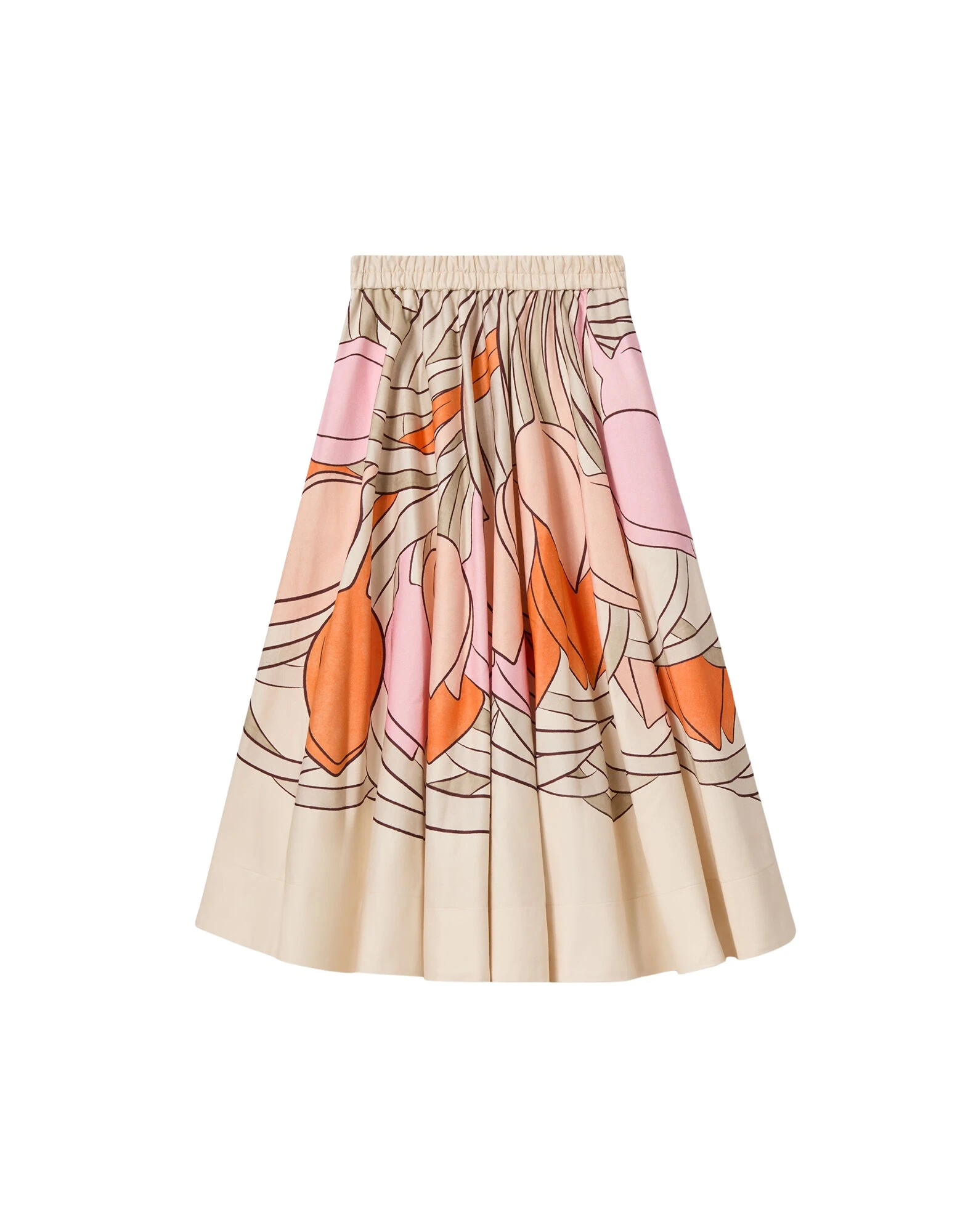 La-DoubleJ-Ballerina-Skirt-in-Tulip-Placee-Pale-Pink94268_nobg La DoubleJ Ballerina Skirt in Tulip Placée Pale Pink - Skirts - Milanese Maximalist Fashion at Luxury Shoes