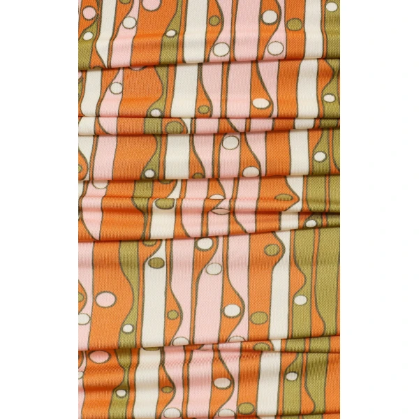 La DoubleJ Bandage Mini Dress in Smarties Orange - Dresses - Milanese Maximalist Fashion at Luxury Shoes 