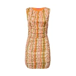 La DoubleJ Bandage Mini Dress in Smarties Orange - Dresses - Milanese Maximalist Fashion at Luxury Shoes 